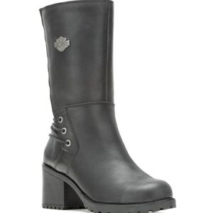 Harley-Davidson Women's Black Leather Boots